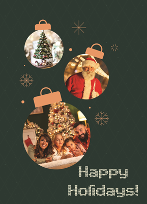 Ornament Holiday Card