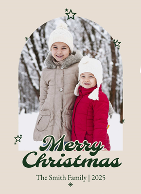 4x5 Year Recap Holiday Card