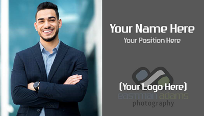 Half Image Business Card
