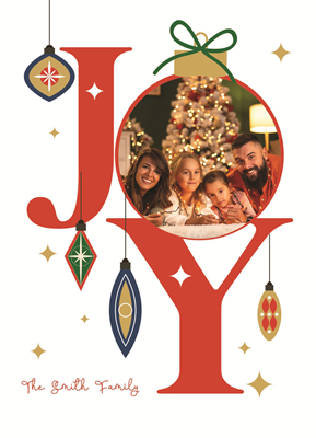 Joy Holiday Card