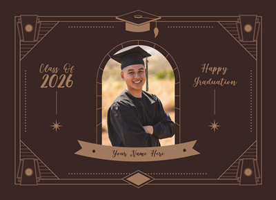 Graduation Landscape Card